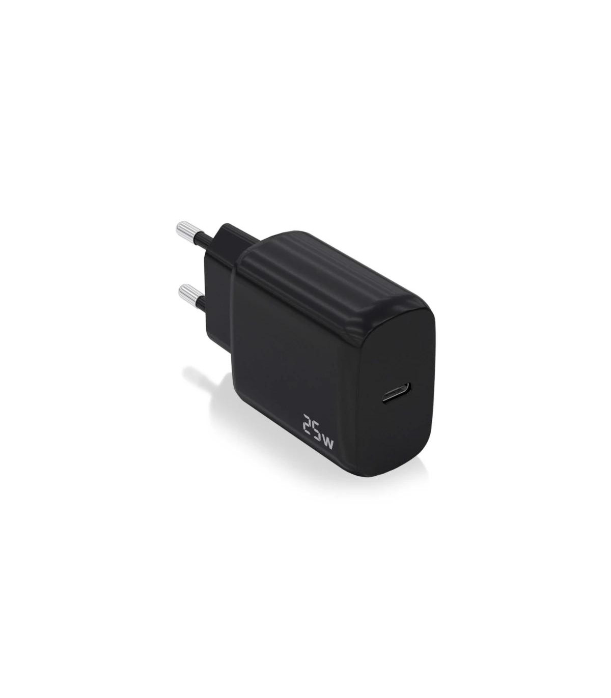 Aisens Cargador 25W USB-C PD3.0 1xUSB-C Negro
