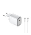 Celly Cargador 45W Usb-C + Cable Usb-C