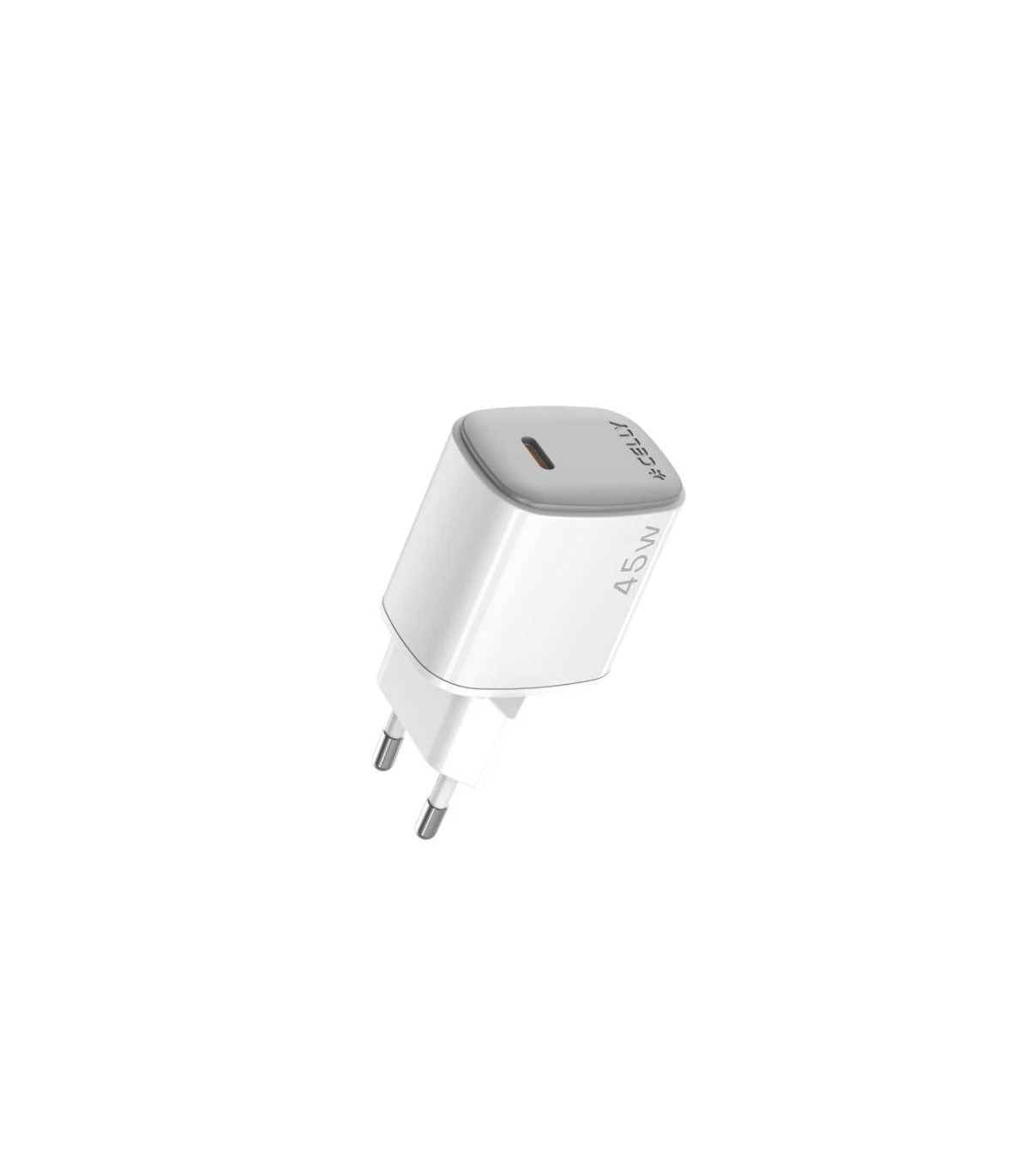 Celly Cargador  45W Usb-C + Cable Usb-C