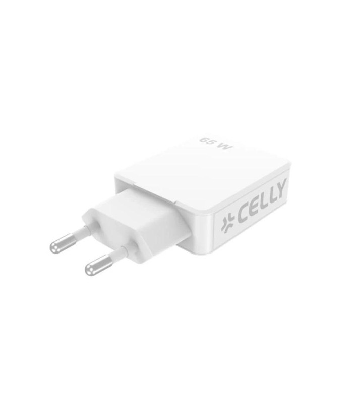 Celly Cargador  2 Usb-C 65w