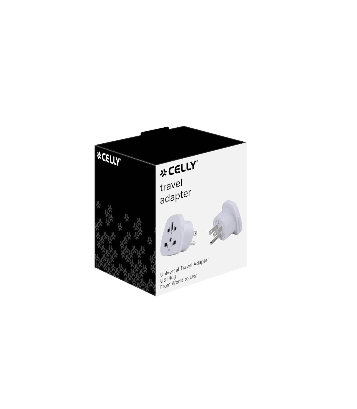 Celly Adaptador de Viaje Universal US