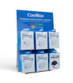 COOLBOX PACK 18 CARGADORES GAN + EXPOSITOR