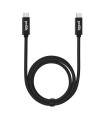 iggual Cable USB-C 3.2 Gen2x2 100W 5A 4K 1m nylon