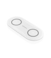 Aisens Cargador Inalámbrico USBC 15W 2 en 1 Blanco