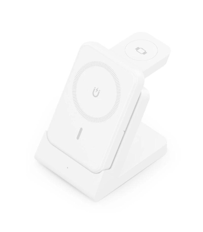 Aisens Cargador Inalámbrico USBC 15W 4 en 1 Blanco