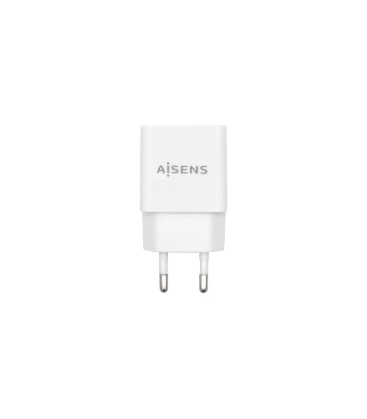 Aisens Cargador USB 10W Alta Eficienc 5V/2A Blanco