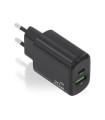 Aisens Cargador GaN 20W USB-C PD 3.0 USB-A QC3.0