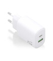 Aisens Cargador GaN 25W USB-C PD 3.0 USB-A QC3.0