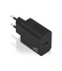 Aisens Cargador Gan 30W 1xUSB-C PD3.0 Negro