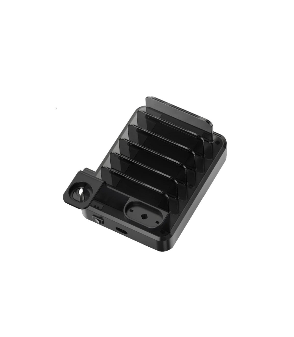 EWENT estación de carga 6 USB 130w Reloj-Auric