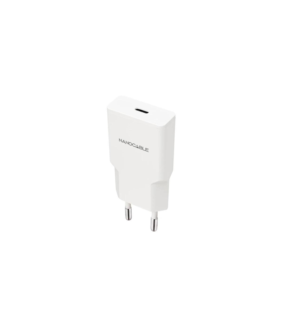 Nanocable Cargador USB-C/PD 30W   Blanco