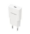Nanocable Cargador USB-C/PD + USB-A/QC 30W Blanco