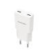 Nanocable Cargador 2xUSB-C/PD 30W  Blanco