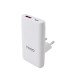 Tooq Cargador pared GAN USB-C/PD + USB-A/QC 65W