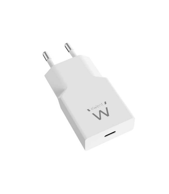 EWENT EW1310 Cargador rápido USB-C 20W Tec.Ganfast