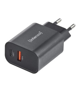 Intenso | Cargador pared GaN W30C² USB-C Negro