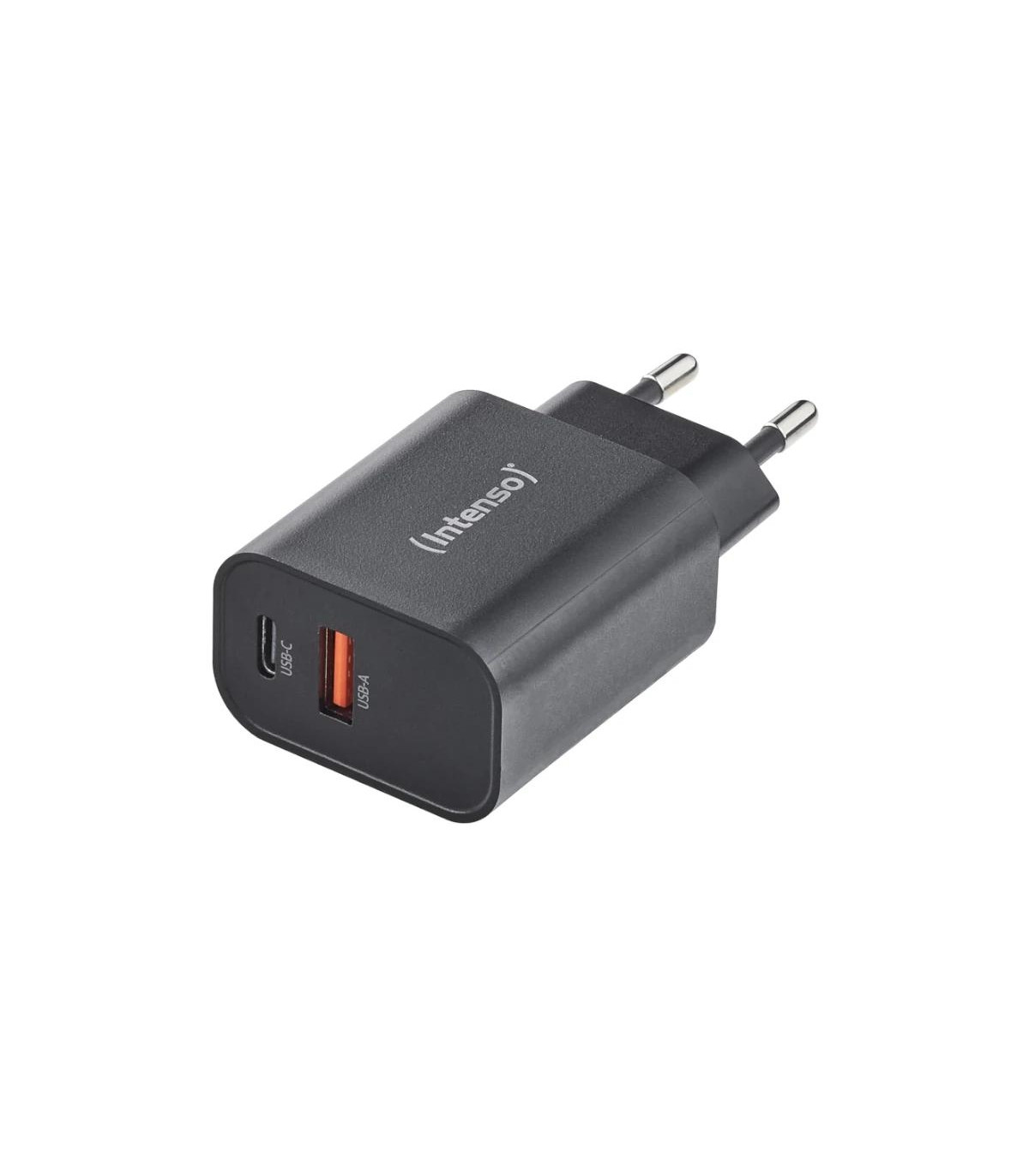 Intenso | Cargador pared GaN W30C² USB-C Negro