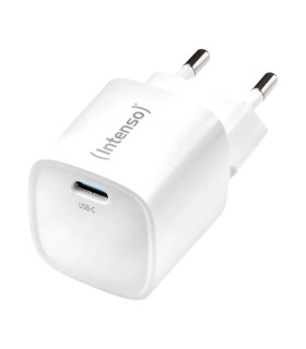 Intenso | Cargador pared GaN W30C² USB-C Blanco