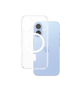 PanzerGlass Case con White MagSafe iPhone 16