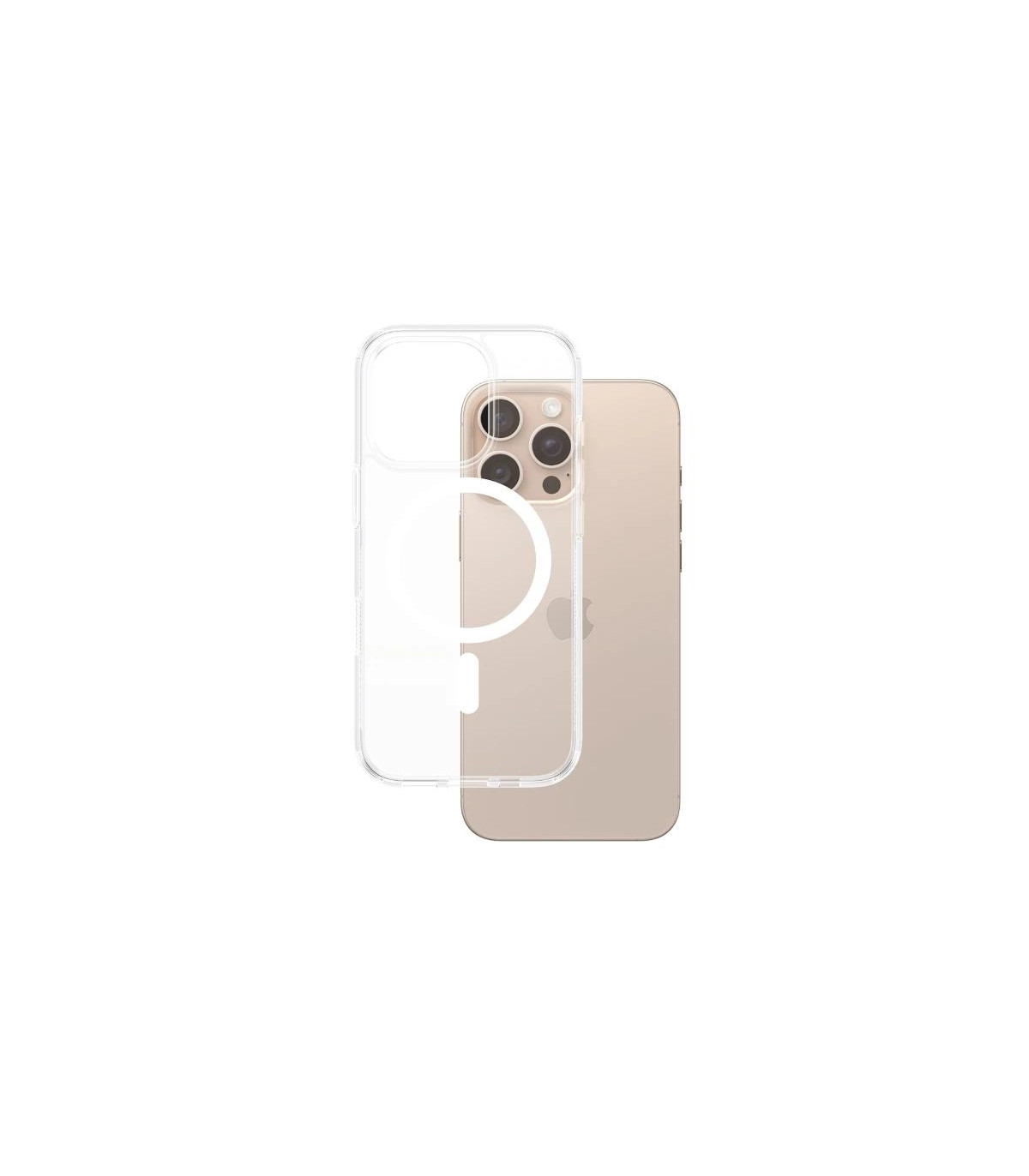 PanzerGlass Case con White MagSafe iPhone 16 ProMa