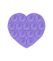 Celly Ventosa corazón Morado