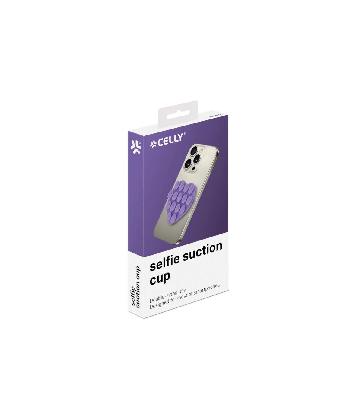 Celly Ventosa corazón Morado