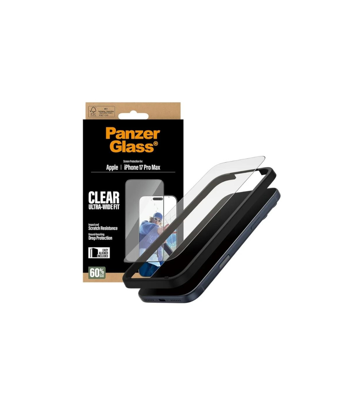 PanzerGlass Screen Protector iPhone 17 Pro Max