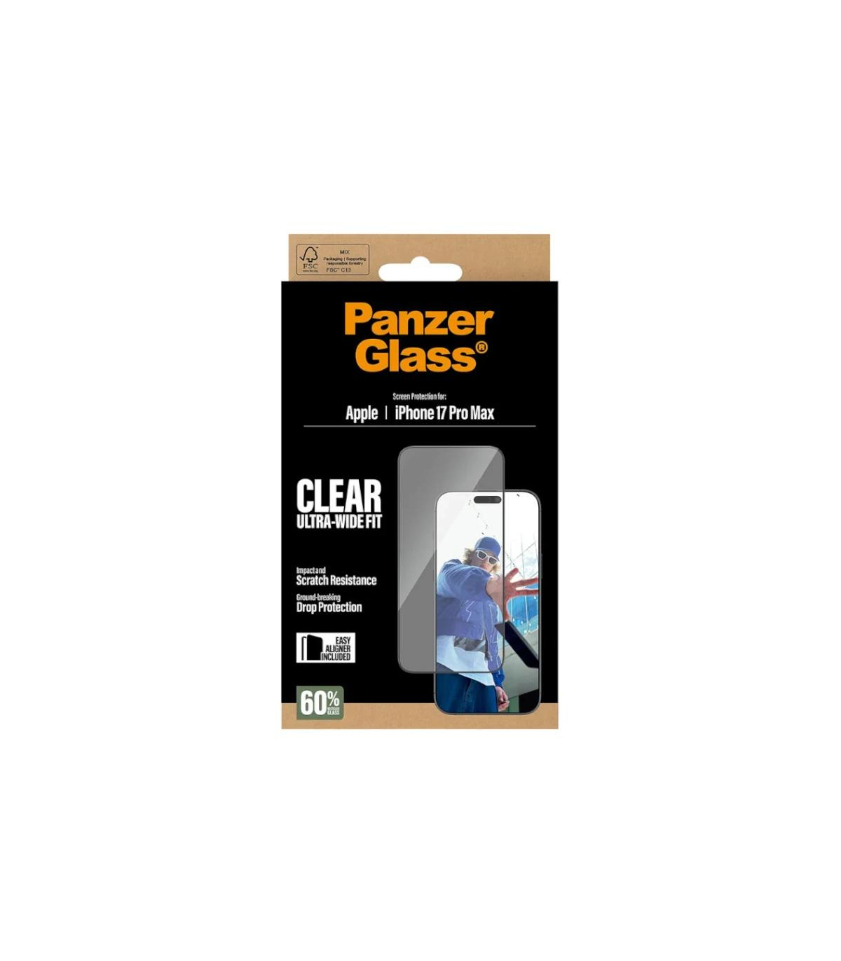PanzerGlass Screen Protector iPhone 17 Pro Max