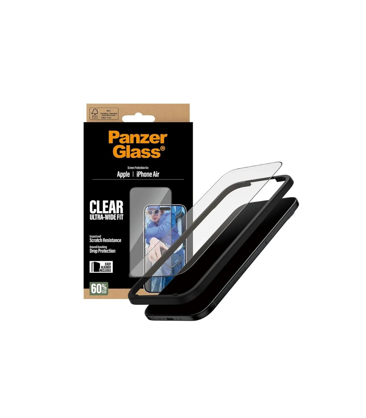 PanzerGlass Screen Protector iPhone 17 Air