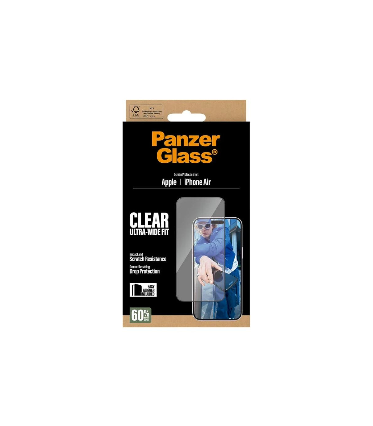 PanzerGlass Screen Protector iPhone 17 Air