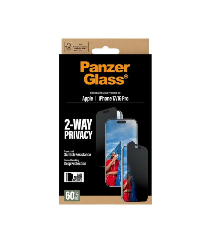 PanzerGlass Privacy Protector iPhone 17-16Pro