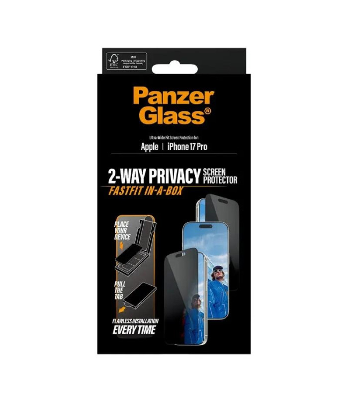 PanzerGlass Privacy Protector iPhone 17 Pro