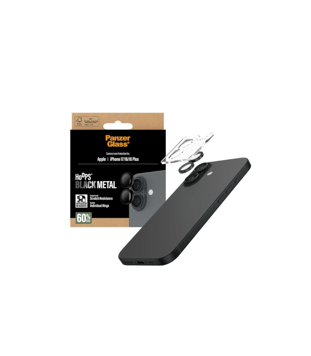 PanzerGlass Camera Protec. iPhone 17-16-16Plus Neg