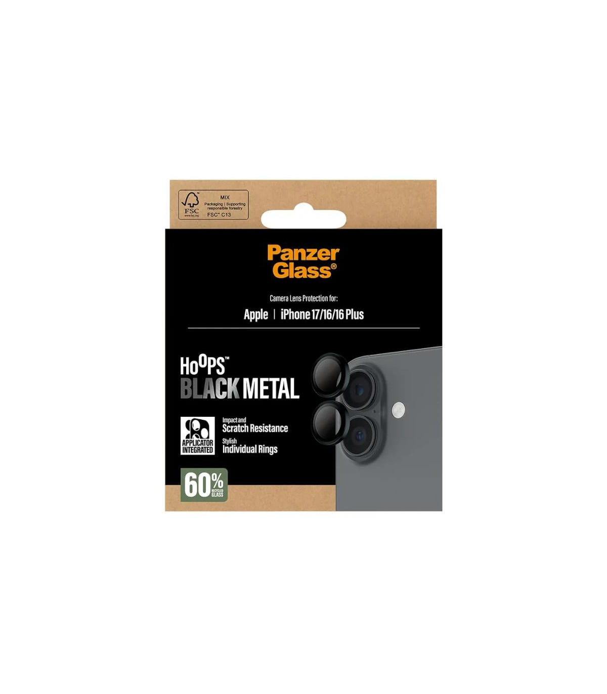 PanzerGlass Camera Protec. iPhone 17-16-16Plus Neg