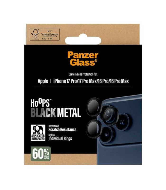 PanzerGlass Camera Protec. iPhone 16-17Pro/Max Neg