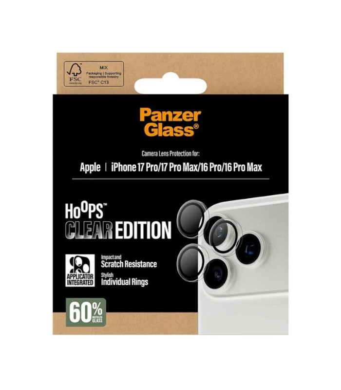 PanzerGlass Camera Prot. iPhone 16-17Pro/Max Trans