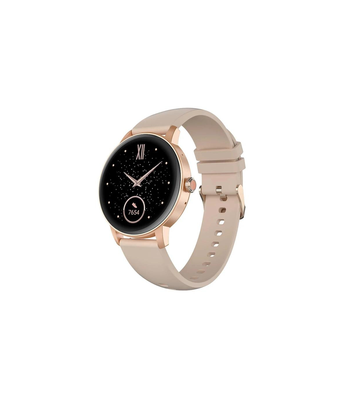 Celly Smartwatch Redondo Funcion Llamada Rosa