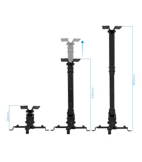 Tooq PJ2012T-B Soporte Proy Univ /Techo Incli N