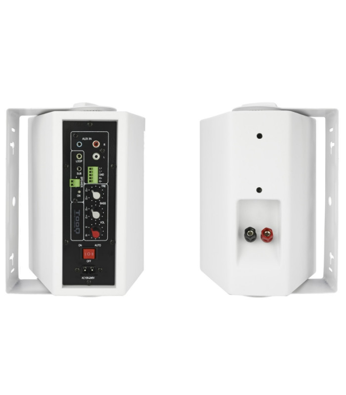 Tooq TQOWS-01W Altavoces Pared Pizarra Dig.2x30W