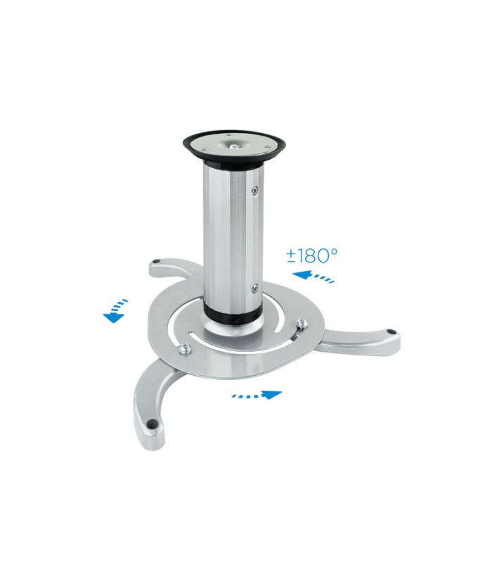 Tooq PJ1010TN-S Soporte Proyector Techo Plata