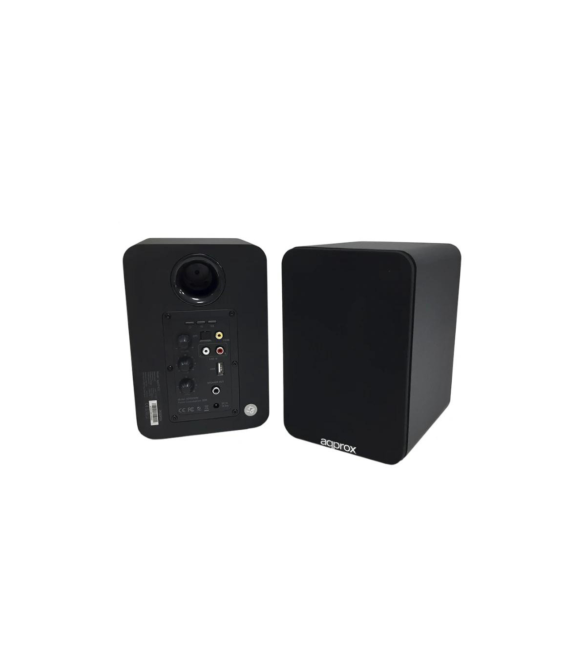 Approx Altavoces Pared Dig.2x30W Bth+ kit de mon.