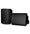 Approx Altavoces Pared Dig.2x30W kit de mont negro