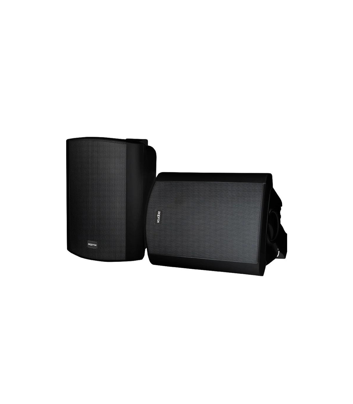 Approx Altavoces Pared Dig.2x30W kit de mont negro