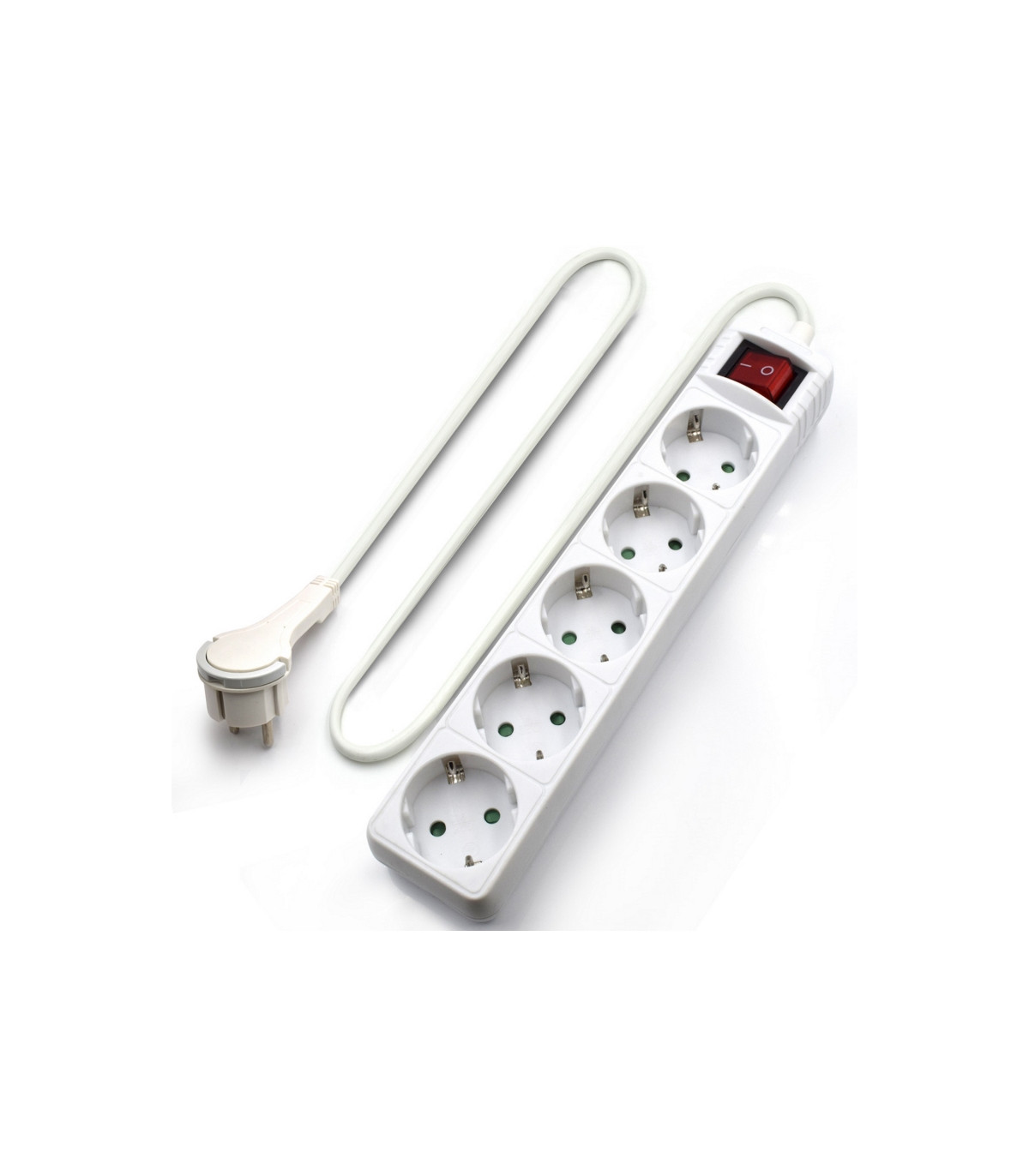 EWENT EW3955  Regleta 5 Tomas / 1 interruptor 1.5m