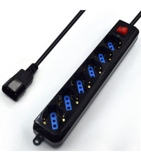 Ewent Ew3925 Regleta de 6 tomas con proteccion