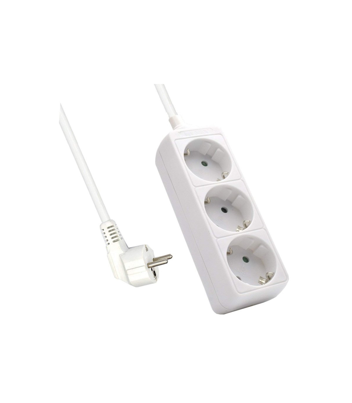 Ewent Ew3958 Regleta 3 tomas Blanco