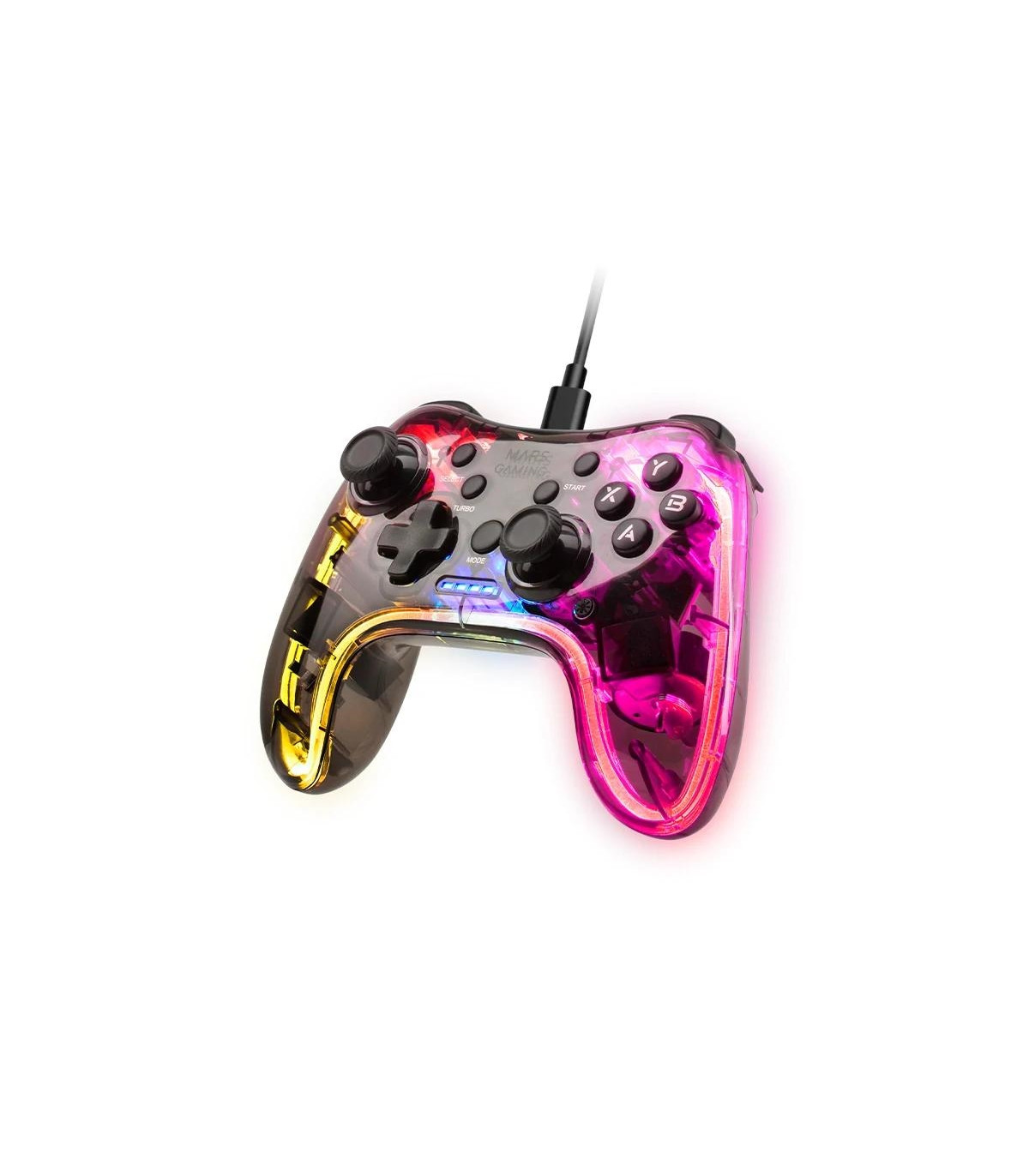 MARS GAMING GAMEPAD MGP-C NEON PC MAC PS3, ANDROID