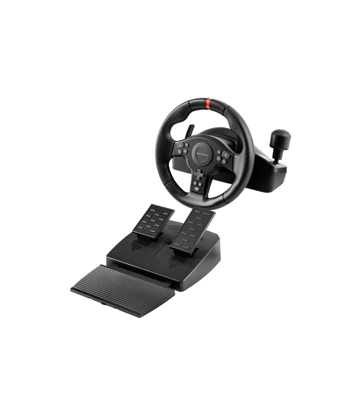 MARS GAMING Volante Simulación Carreras Negro