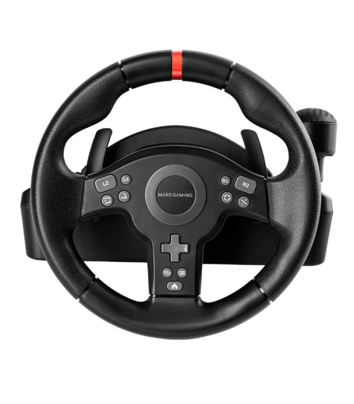 MARS GAMING Volante Simulación Carreras Negro