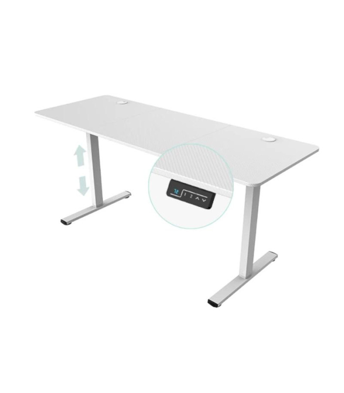 MARS GAMING MGD-ERGOPRO160 160X60cm Ergo Blanco